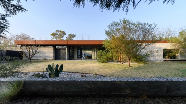 Vivienda texturas / Roberto Benito Arquitecto - Fotografía exterior, Casas, Jardín, Fachada