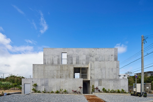 O 公寓 / 川岛洋平建筑事务所 - 建筑图, 居住建筑, 表皮