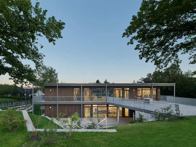 Haldenstrasse 日托中心 / se\arch architekten - 建筑图, 日托中心