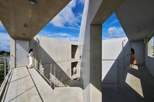 S 公寓 / Yohei Kawashima Architects - 室内图, 居住建筑, 楼梯, 表皮