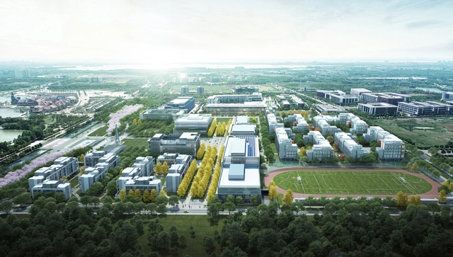昆山杜克大学二期建设中，Perkins&Will “实体雕刻”校园建筑 - 主图