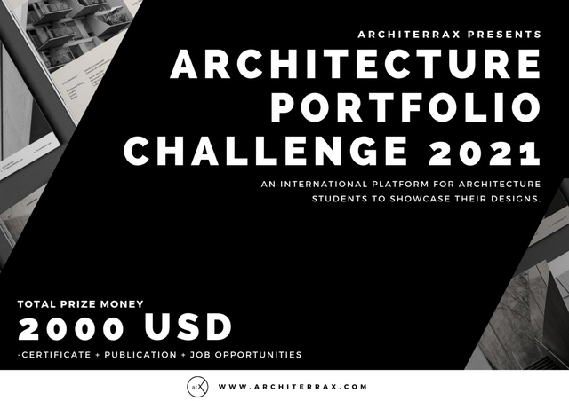 Architecture Portfolio Challenge 2021- Architerrax - Featured Image