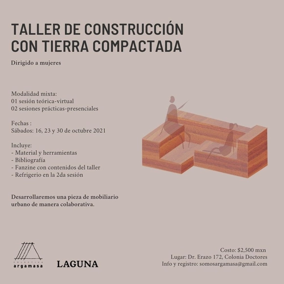 Taller de construcción con tierra compactada para mujeres - Imagen Principal