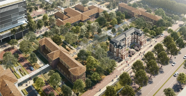 Jaime Cabal Mejía + Jorge Buitrago Gutiérrez diseñan los espacios públicos del Complejo Hospitalario San Juan de Dios en Bogotá - Imagen Principal