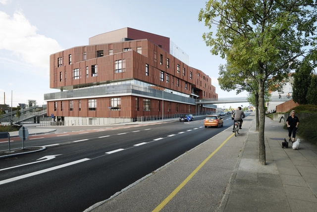 Mercantec Midtbyens 体育馆 / Cubo 建筑事务所 - 建筑图, 社区建筑