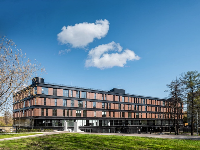 Office Space Krunit / KPLN Architectural Bureau - Exterior Photography, Office Buildings, Facade