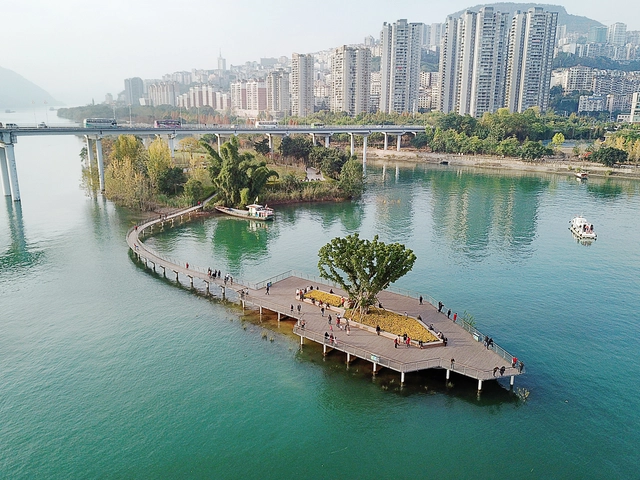 Yunyang Riverside Green Corridor / ATELIER DYJG + School of Landscape Architecture, Beijing Forestry University - Exterior Photography, Landscape Architecture