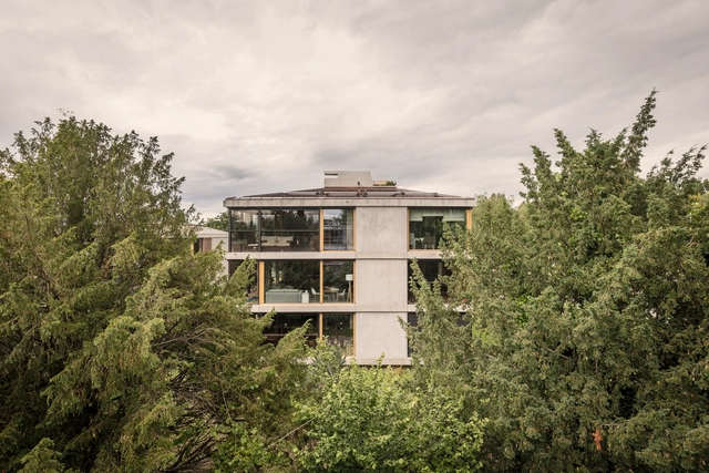 HMC_P198/19 Apartments / Philippe Meyer Architecte - Exterior Photography, Apartments, Facade