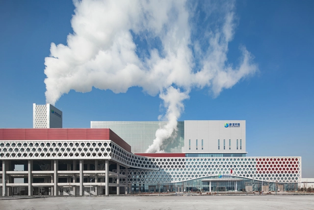 太原生活垃圾焚烧发电厂 / AIA Life Designers - 建筑图, 更新项目