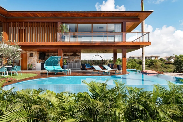 Casa Jangadas 30 / Daniel Bastos Arquitetura + Design - Fotografia de Exterior, Casas, Fachada, Cadeira