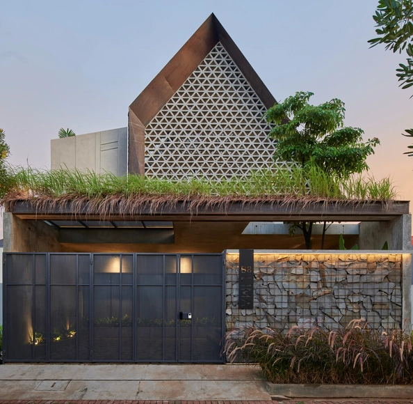Casa MP / TIES - Fotografía exterior, Interiores Residenciales, Puerta