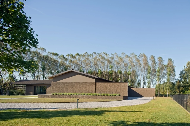 白杨林中的小屋 / MIDE architetti - 建筑图, 独立住宅