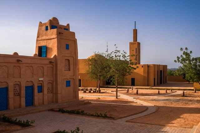 La otra cara de la arquitectura islámica en las mezquitas del África subsahariana - Imagen Principal