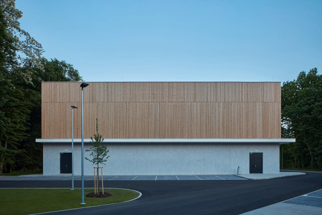 Sports Hall in Borky / OV-architekti - Exterior Photography, Detail