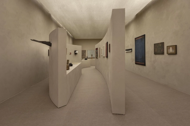Exposição Nosso Norte é o Sul / Entre Terras - Fotografia de Interiores, Interiores De Museus E Expografias, Fachada