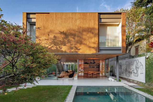 桁架住宅 / Terra Capobianco + Galeria Arquitetos - 建筑图, 独立住宅