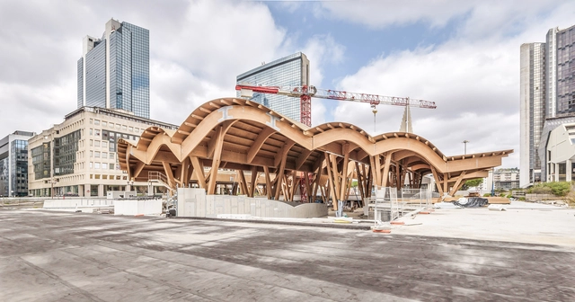 Miralles Tagliabue EMBT avanza con la obra de Estación Centro Direzionale en Nápoles - Imagen Principal