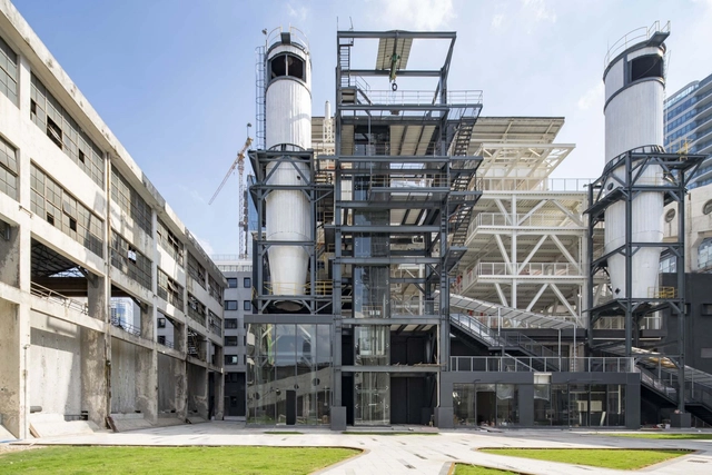 珠啤汽机间改造 / 竖梁社 - 建筑图, 更新项目