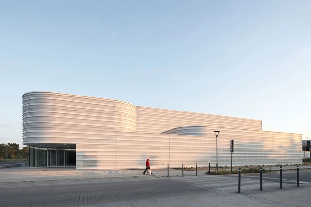 Sports Hall La Minais / Bohuon Bertic Architectes - Exterior Photography, Recreation & Training, Facade