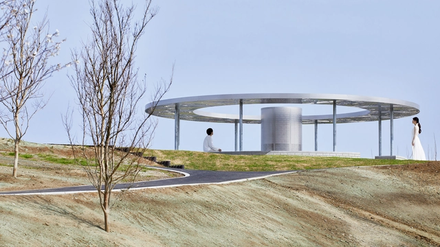 和平之轴 / HAKUTEN - 建筑图, 展馆, 表皮