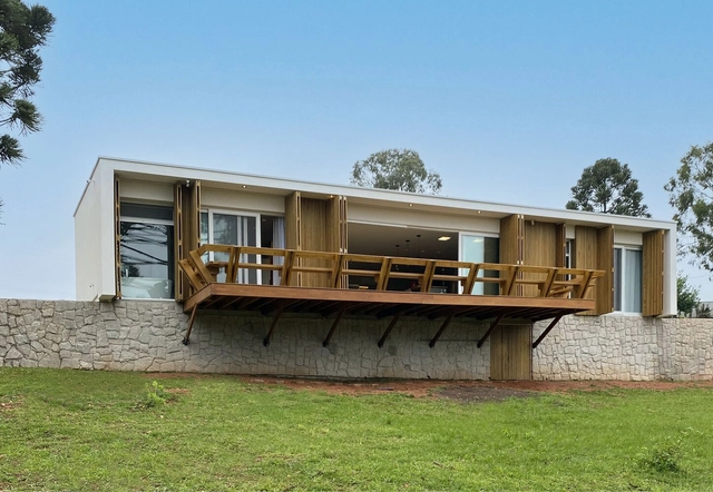 Refugio en Bugre / Bruno Zaitter Arquitetura e Urbanismo - Fotografía exterior, Arquitectura Residencial