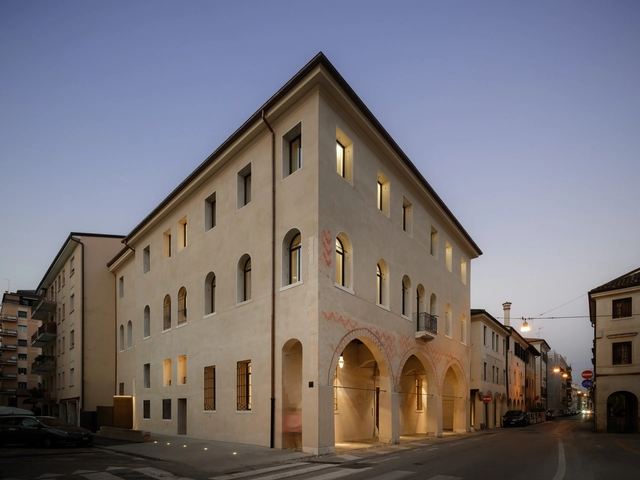 Palazzo del Luce Restoration / EXiT architetti associati - Exterior Photography, Cowork Interiors, Facade, Door