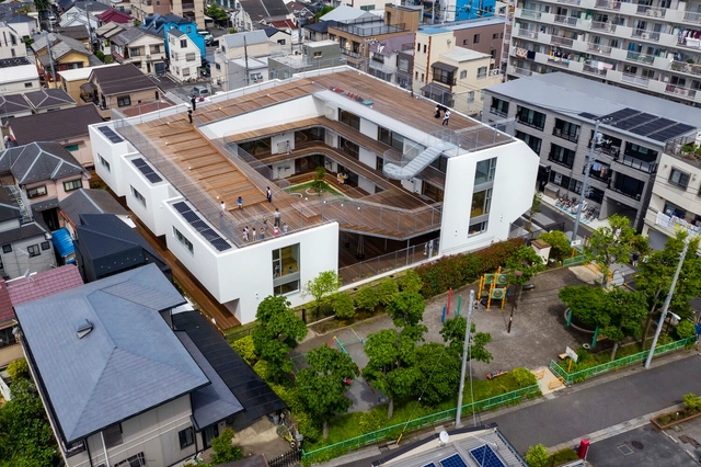 Higashitateishi Nursery School / Aisaka Architects’ Atelier - Exterior Photography, Day Care