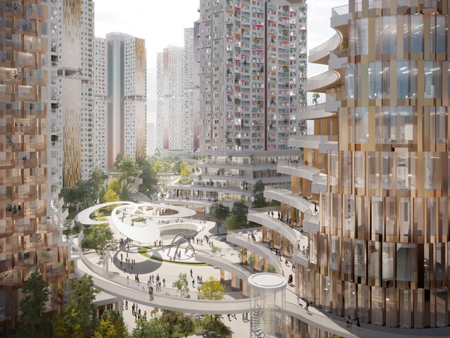 UN Studio Reveals Design of 10-Minute Neighbourhood for Seoul - Featured Image