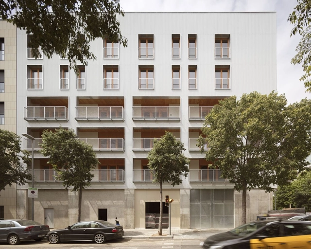 房租减半，巴塞罗那经济适用房 La Balma / Lacol + LaBoqueria - 建筑图, 共享生活