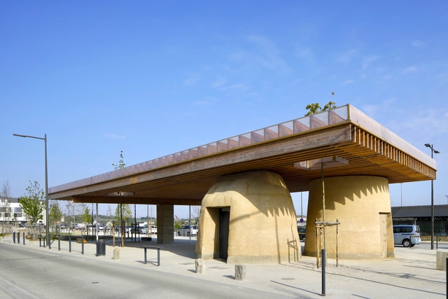 Public Spaces Dinan Train Station / Fouquet Architecture Urbanisme - Exterior Photography, Train Station