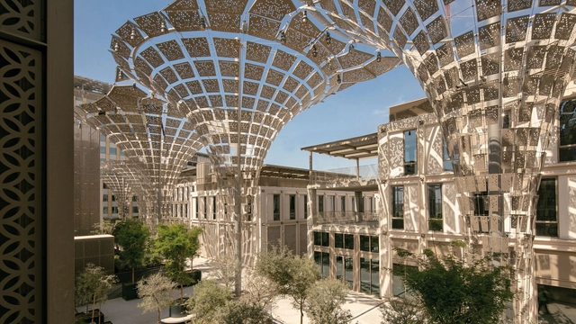 Thematic Districts Expo Dubai 2020 / Hopkins Architects - Exterior Photography, Pavilion, Facade