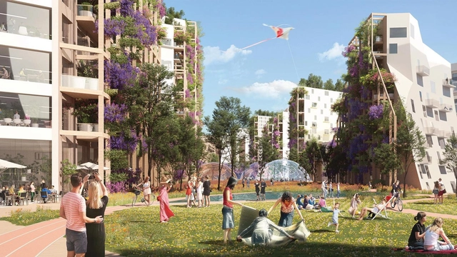 MVRDV Unveils Design of New Station Quarter in Hoofddorp, Netherlands - Featured Image