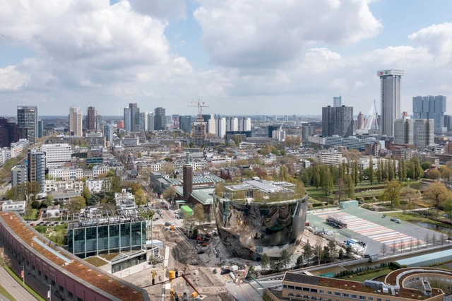 MVRDV‘不锈钢大碗’开放，Depot 艺术仓库室内曝光 - 主图