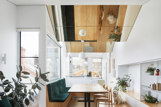 Upside Down House / Sibling Architecture - Interior Photography, House Interiors, Table