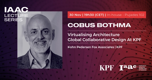 IAAC Lecture Series | Virtualising Architecture – Cobus Bothma - Featured Image
