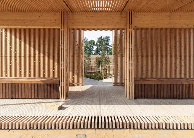 Kärdla 城市展馆 / Bornstein Lyckefors - 室内图, 展馆