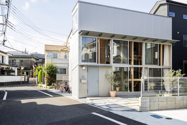 光的阶梯之家 / KIRI Architects - 建筑图, 住宅室内设计, 门