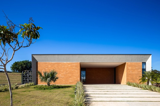 Casa Pinhal / Taguá Arquitetura - Fotografia de Exterior, Casas, Jardim, Porta, Fachada, Escada