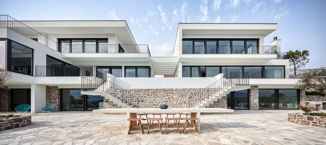 Tourist Villas ''The TWO'' / STUDIO SYNTHESIS architecture & design - Exterior Photography, Houses, Facade
