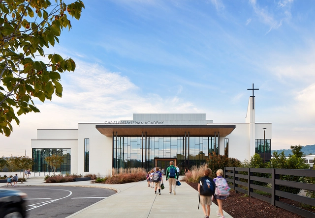 Christ Presbyterian Academy Fine Arts Center / Hastings - Exterior Photography, Theater
