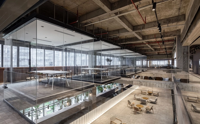 深圳移卡办公室设计 / JSPA Design - 室内图, 办公室内设计, 厨房, 梁