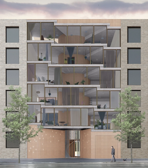 柏林螺旋住宅设计，同质生活空间住宅新类型 - 主图