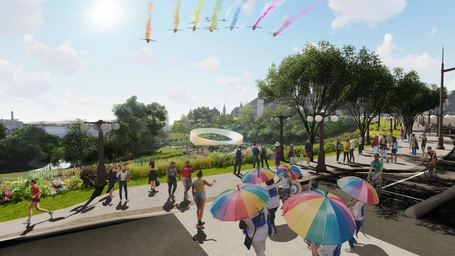 MVRDV projeta Memorial Nacional LGBTQ2+ no Canadá - Imagem de Destaque