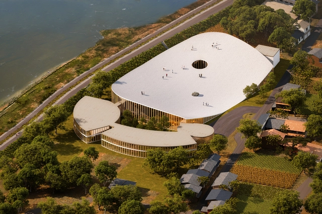 Sou Fujimoto Architects diseña la Universidad Hida Takayamad en las montañas de Japón - Imagen Principal