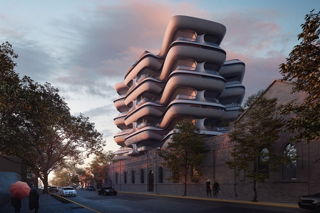 Of.studio Designs a Residential Building Within the Zapata Palace in Argentina - Featured Image