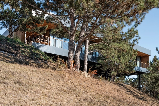 乌克兰山边住宅 / TWO+ - 建筑图, 独立住宅