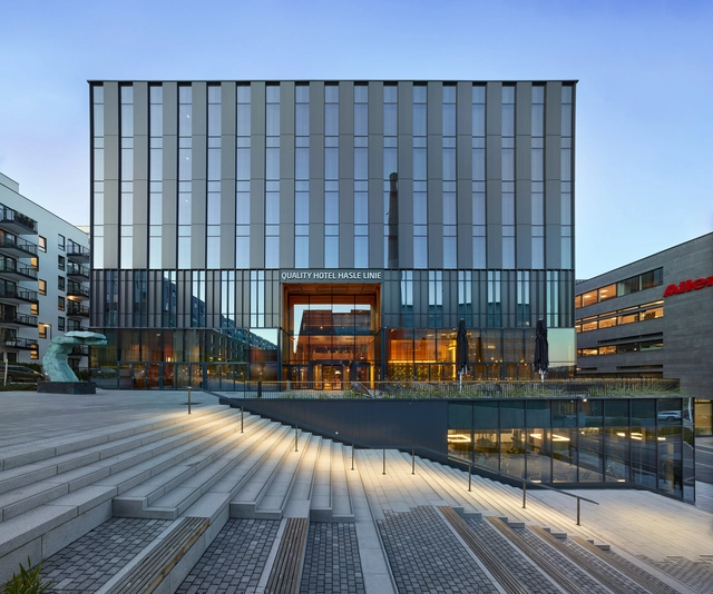 Hasle Universal 酒店 / Ghilardi+Hellsten Arkitekter AS - 建筑图, 办公设施, 表皮