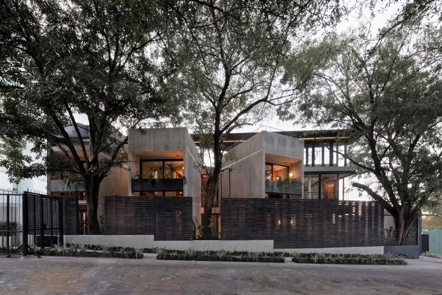 Coliving Interlomas /  A-001 Taller de Arquitectura - Fotografia de Exterior, Coliving, Fachada