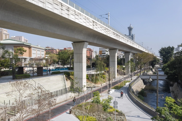 台中绿廊 / Mecanoo - 建筑图, 公园