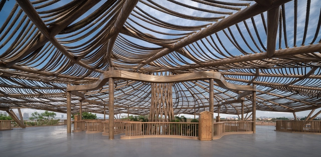 Gulao Water Town Cultural Ecological Tourism Resort Guest Center / Shenzhen Huahui Design - Interior Photography, Visitor Center